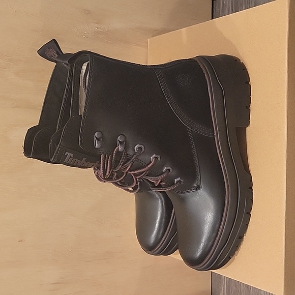 Timberland Woman's Malynn EK + Waterproof Leather Boots - Picture 6 of 8